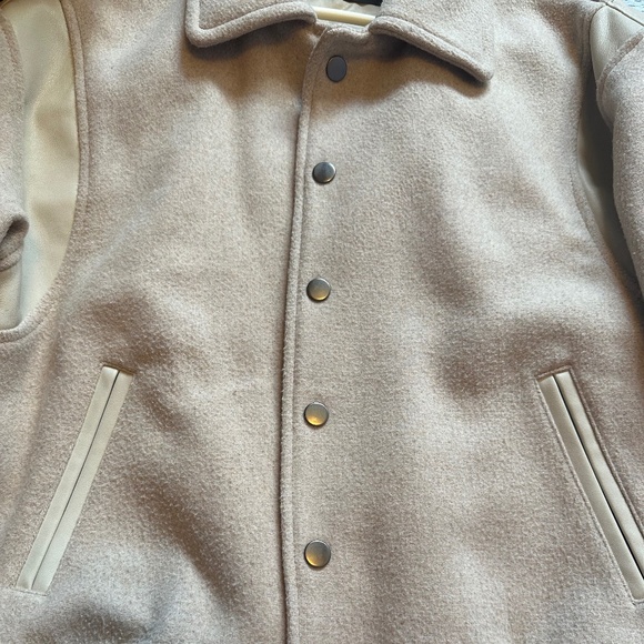 Oak + Fort Varsity Bomber Jacket - Picture 11 of 13